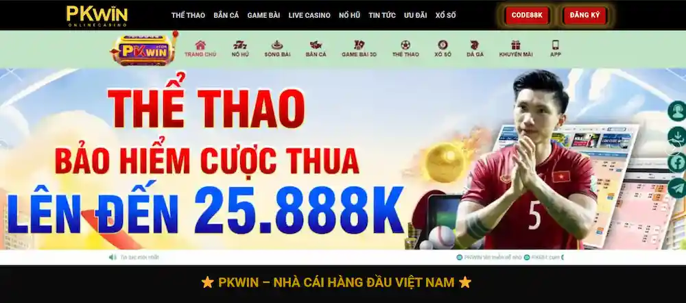 Trang chủ PKWIN với các trận đấu bóng đá châu Á